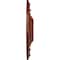 Ekena Millwork Tristan Ceiling Medallion (Fits Canopies up to 5 1/2"), Hand-Painted Firebrick, 26"OD x 3"P CM26TNFIF - alternate 2